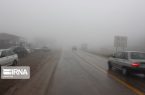 محورهای ارتباطی کوهستانی در گلستان مه‌آلود است