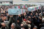 گیلانیان با سه شهید گمنام در سالروز شهادت بانوی بی‌نشان وداع کردند