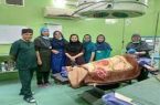 عمل جراحی نادر برای خارج کردن توده‌های ۱۰ کیلویی از شکم خواهران دوقلو