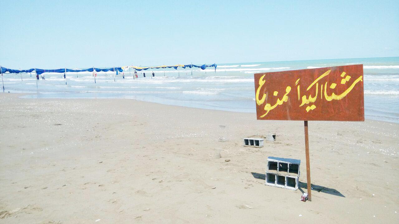 برای شنا در خزر، به حرف عقلتان گوش کنید نه دلتان