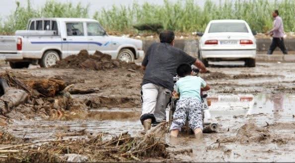 طغیان برای بدرفتاری با طبیعت!