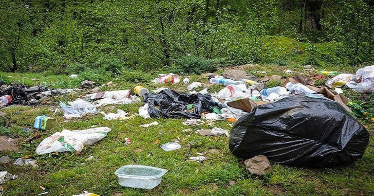 طبیعت سطل زباله نیست!
