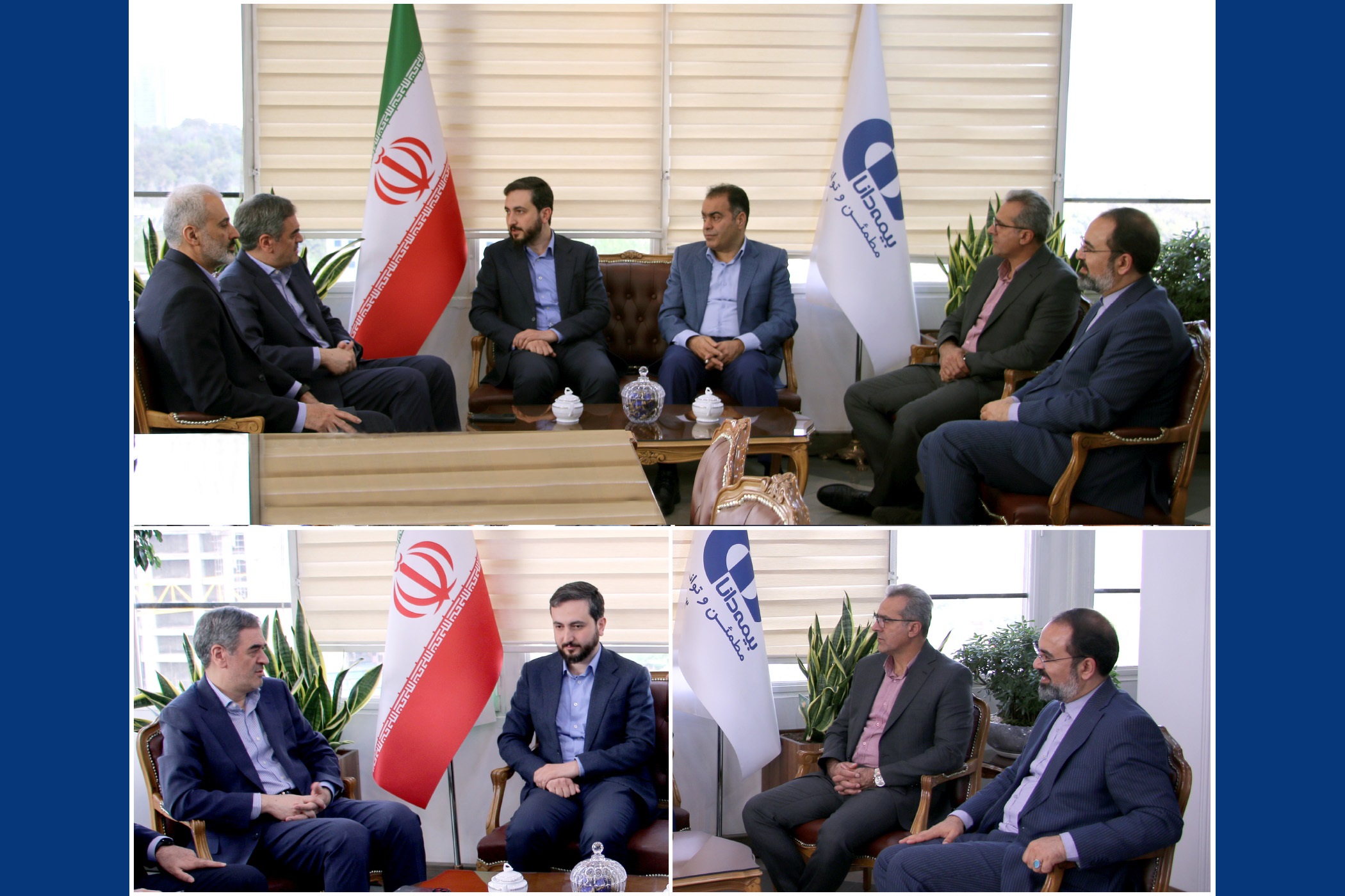 بازدید سرزده رئیسكل بیمه مركزی از بیمه دانا