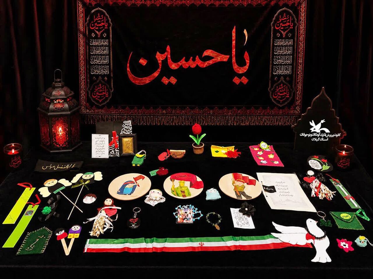۱۸۰۰ دست سازه‌ کودکان و نوجوان گیلان به زائران اربعین اهدا می‌شود
