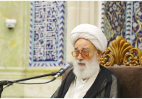 مرجع فقید آیت‌الله محفوظی علم، اخلاق و تقوا را در وجود خود جمع کرده بود+ تصاویر مراسم